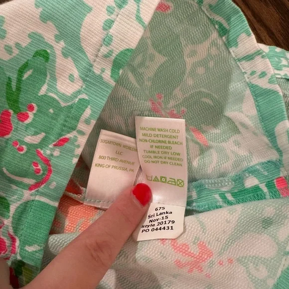 EUC Women’s Lilly Pulitzer Lenore Skort Size 8 - Picture 6 of 6